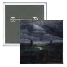 Sea Shore in Moonlight, 1835-36 Pins