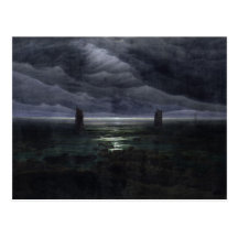 Sea Shore in Moonlight, 1835-36 Post Cards