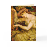 Sea Spell by Dante Gabriel Rossetti Card