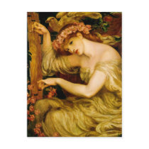 Sea Spell by Dante Gabriel Rossetti Postcards
