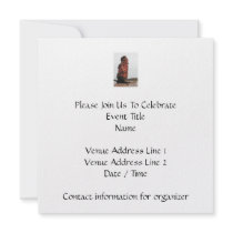 Sea Stack Rock. Ladram Bay, Devon. UK. Personalized Announcement