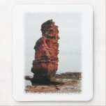 Sea Stack Rock. Ladram Bay, Devon. UK. Mouse Pad