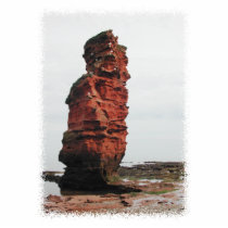 Sea Stack Rock. Ladram Bay, Devon. UK. Photo Sculptures