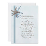 Sea Stars 5x7, Flat Wedding Invitation