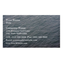 Sea Surface Texture Business Card