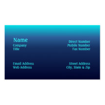 Sea Tones Business Card