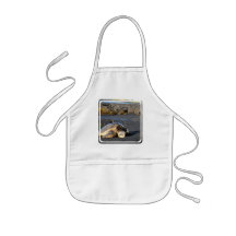 Sea Turtle Children's Smock Aprons
