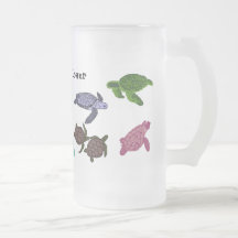 Sea turtle lover mug