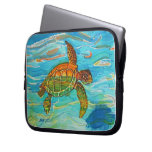 Sea Turtle Netbook Sleeve Laptop Computer Sleeve