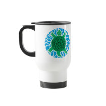Sea Turtle Recycling Symbols Coffee Mug