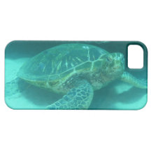 Sea Turtle Scuba Diving iPhone 5 Cover
