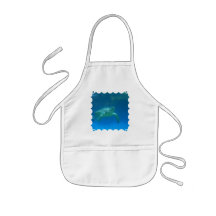 Sea Turtle Swim  Children's Apron