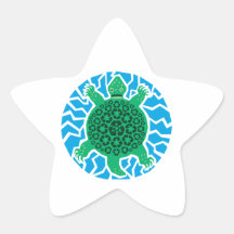 Sea Turtles, Recycling Stickers