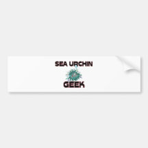 Sea Urchin Geek Bumper Stickers
