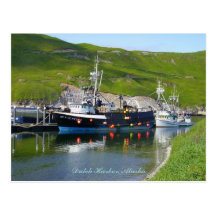 Sea Venture at the spit, Dutch Harbour, Alaska Postcard
