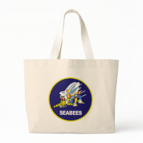 Seabees NAVY Canvas Bag