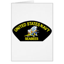 Seabees NAVY Greeting Card