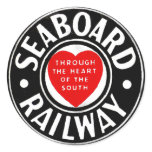 Seaboard Air Line Railway Heart Logo Sticker