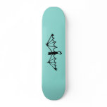 Seafoam Green Funny Little Bat Skate Boards