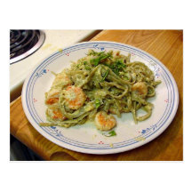 Seafood Carbonara Postcards