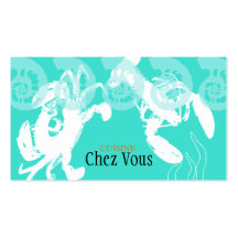 Seafood Catering Restaurant Chef Business Card