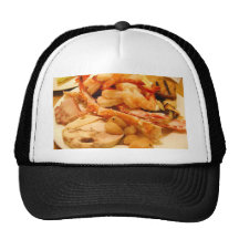Seafood Crabs Legs Shrimp Food Hats