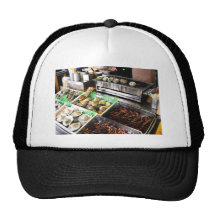 Seafood on Enoshima Island, Japan. Trucker Hats