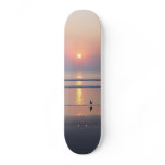 Seagull Daytona Beach FL Ocean Sunrise Skateboard