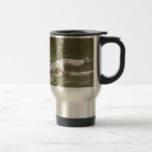 Seagull Gliding Over The Waves Coffee Mugs