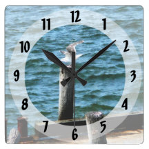 Seagull Landing Wall Clocks