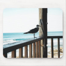 Seagull on the Blue Lagoon Mousepad