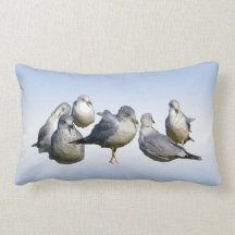 Seagulls Pillow