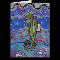 Seahorse Dreaming with Dreaming Story Card cards