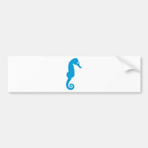 Seahorse - hippocampus auto aufkleber