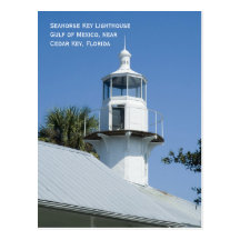 Seahorse Key Lighthouse Postcard