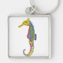 Seahorse Keyring Key Chain