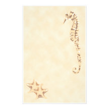 Seahorse Seastar Stationery