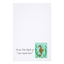 Seahorse Stationary Stationery