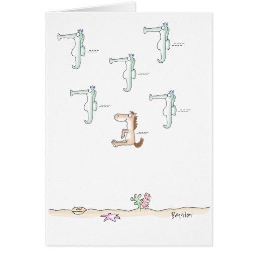 SEAHORSES Boynton Greeting Cards