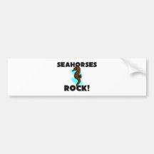 Seahorses Rock Bumper Stickers