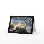 Seal Laughing Ha Ha Happy Birthday Greeting Cards