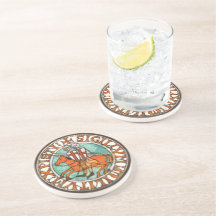 Seal of Knights Templar Coasters
