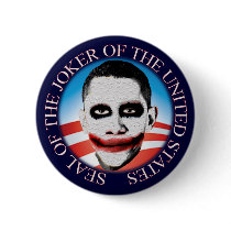 Seal of the Joker of the United States Buttons