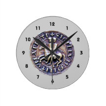 SEAL OF THE KNIGHTS TEMPLAR CLOCKS
