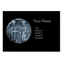 SEAL OF THE KNIGHTS TEMPLAR MONOGRAM Platinum Business Card