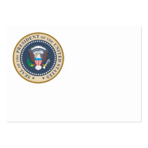 seal of the president of the united states of amer business cards