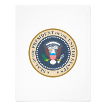 seal of the president of the united states of amer custom invite