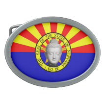 Seal Of The State Of Nirvana - Arizona Belt Buckle