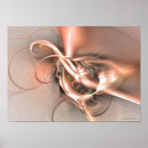Sealed - fractal art poster