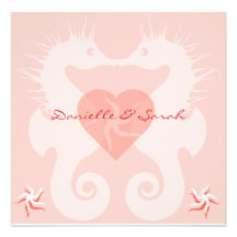 SeaLove Personalized Invitation